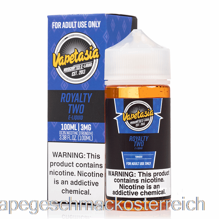 Royalty Ii – Vapetasia – 100 Ml 0 Mg Vape-Geschmack